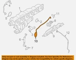 Bmw Oem 10-17 135I Engine Turbocharger Components-vacuum Hose 11657588773. Fixed Price $36.55.