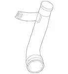 Genuine Nissan Inlet Hose 14460-1KC0B. Fixed Price $156.48.