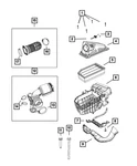 Genuine Mopar Ambient Air Duct 68304129AA. Fixed Price $56.11.
