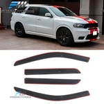 Fits 2011-2026 Dodge Durango In-channel Window Visors Vent Rain Guards Sun Shade. Fixed Price $42.99.