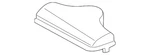 Genuine Volkswagen Inlet Cover 1K0-805-965-M-9B9. Fixed Price $21.56.