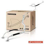 A-premium A/c Suction & Liquid Line Hose For Mercedes-benz X164 X166 GL350 GL450. Fixed Price $74.80.