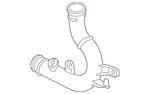Genuine Volkswagen Air Pipe 6C0-145-770-A. Fixed Price $241.69.