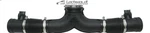 Pressure Pipe Charge Air Y-piece Intake Manifold Porsche Cayenne 92A 958 7L5129760B. Fixed Price $92.71.