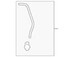 Genuine Audi Drain Hose 8K9-877-203-C. Fixed Price $42.50.