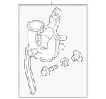 Genuine Nissan Engine Air Intake Hose 16554-1KC0A. Fixed Price $107.48.