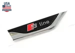 Audi A5 S-line Fender Front Right Emblem Genuine 8W6853602BPUZ. Fixed Price $85.59.