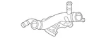 Genuine Audi Tube Assembly 4K0-121-485-Q. Fixed Price $198.38.