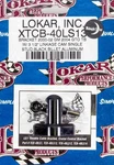 Lokar XTCB-40LS13 Throttle Cable Bracket Manifold Mount Aluminum Black. Fixed Price $72.95.
