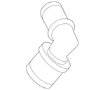 Genuine Toyota Pcv Valve Hose Adapter 17878-0P040. Fixed Price $7.11.