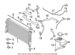 Genuine Oem Upper Radiator Coolant Hose For Mini 17127617363. Fixed Price $130.34.