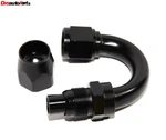 Emusa AN10 180 Degree Swivel Fuel Oil Gas Line Hose End Fitting Adapter Black. Fixed Price $10.43.