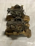 1956 Cadillac 2X4 Dual Quad Intake Manifold Carburetors Gm Jet. Fixed Price $1555.39.