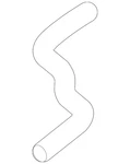 Genuine Nissan Hvac Heater Hose 92400-3NT0D. Fixed Price $14.47.
