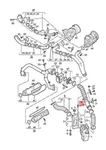 Audi RS5 Coupe Sportb. RS4 Avant Quattro Pressure Pipe 8W0145673R. Fixed Price $190.30.