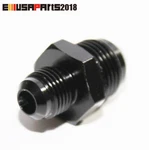 Universal -6AN Male To -8AN Degree Flare Hose End Fitting Adapter Black. Fixed Price $6.49.