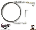 Lokar TC-1000U48 Universal 48" Hi-tech Black Housing Throttle Cable. Fixed Price $95.95.
