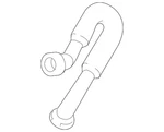 Passenger Side Positive Crankcase Ventilation (pcv) Fresh Air Tube (12700664). Fixed Price $20.41.
