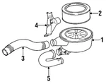 Genuine Mercedes-benz Intake Manifold 617-098-05-01. Fixed Price $52.89.