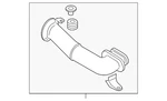 Genuine Mazda Engine Air Intake Hose N3H3-13-200C. Fixed Price $332.43.