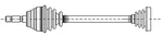 Metelli 17-0506 Drive Shaft For Alfa Romeo. Fixed Price $107.83.