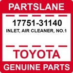 17751-31140 Toyota Oem Genuine Inlet, Air Cleaner, NO.1. Fixed Price $59.26.