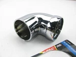 Spectre 8698 Cold Air Intake System Adapter, 90 Degree Elbow Bend, 3"X6" Chrome. Fixed Price $11.99.