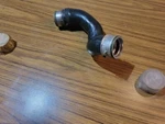 New Volkswagen Turbocharger To Intercooler Hose 1J0145822H. Fixed Price $230.00.