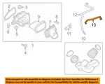Gm Oem 14-19 Corvette Engine Air Cleaner-pcv Tube 12670908. Fixed Price $72.22.