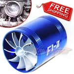 2.5"-3.0" Supercharger Turbonator F1-Z Fuel Saver Eco Fan Dual Propellers. Fixed Price $26.53.