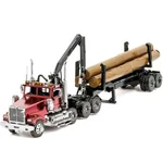 Western Star - 4900SF Log Truck & Trailer Figure Model Kit (steel, Chall. Fixed Price $59.98.