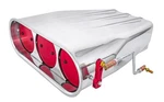 Jegs Finned Top Bug Catcher Style Single 4-BARREL Carburetor Scoop Polished. Fixed Price $270.99.