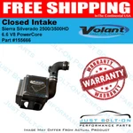 Volant 13-16 Sierra Silverado 2500/3500HD 6.6 V8 Powercore Closed Intake 155666. Fixed Price $450.99.