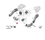 New Bmw X5 F95 Filtered Air Duct Cyl. 1-4 13718091475 Original No Duty To. Fixed Price $154.34.