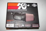 New K&n 63-1137 Aircharger Intake Black Satin For 2001-2015 Harley Twin Cams. Fixed Price $299.95.