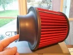 Air Intake Filter 3" Cone Washable Pre Oiled Red 9132 Reuse, Clean, Oil,. Fixed Price $35.08.
