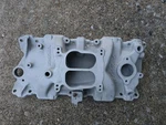 Vintage Edelbrock 2101 4BARREL Intake Manifold Aluminum Chevy Sbc Holley Q-jet. Fixed Price $119.99.