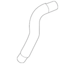 Genuine Lexus Engine Coolant Hose 16267-38030. Fixed Price $14.00.