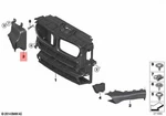 Genuine Bmw F25 F26 X3 X4 Radiator Cooling Air Duct Right Oem 51747338578. Fixed Price $48.53.