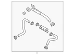 Genuine Kia 2017-2022 Sportage Vacuum Hose 59130-D9240. Fixed Price $84.54.