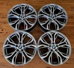 Genuine 18" Bmw Factory Machined Silver Rim Oem Wheel 16 17 19 20 X1 X2. Fixed Price $299.00.