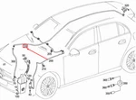New Mercedes-benz W177 Rear Nozzle Washer Hose A1778602901 Duty To. Fixed Price $32.17.