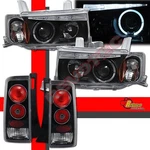 Black Halo Led Projector Headlights & Tail For 04 05 06 Scion Xb. Fixed Price $276.95.
