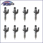 New Set Of 8 Diesel Fuel Injectors For Chevrolet Gmc Duramax LB7 6.6L 2001-2004. Fixed Price $630.32.