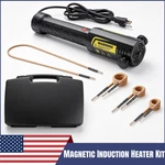 110V Magnetic Induction Heater Kit Bolt Remover Non-contact Tool Free Coils. Fixed Price $170.50.