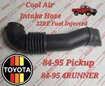 1984-1995 Toyota Pickup 22-RE Air Inlet Pipe Cleaner Filter Tube Snorkel. Fixed Price $184.98.