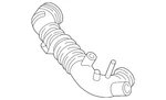 Genuine Audi Engine Air Intake Hose 06B-133-356-AH. Fixed Price $121.91.