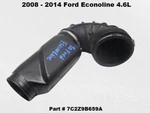 7C2Z9B659A 08 To 14 E150 4.6L Econoline Van Air Cleaner Intake Outlet Duct Tube. Fixed Price $69.00.