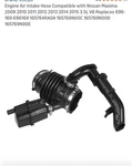 Engine Air Intake 2009-2014 Nissan Maxima /altima 3.5 Liter V6 New Open Box. Fixed Price $99.00.
