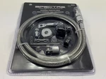Spectre 2431 Universal Chrome Stainless Steel Throttle Cable Kit , 35". Fixed Price $26.95.
